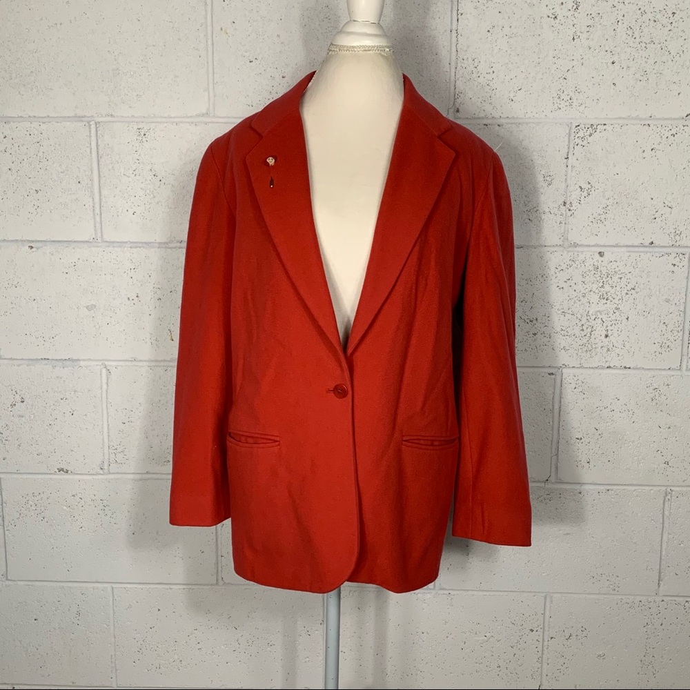 J Crew Wool Cashmere Blazer Size 10